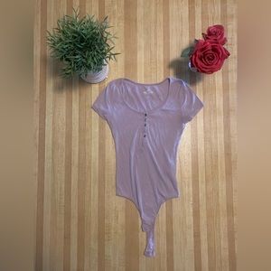 Hollister mauve bodysuit (S)